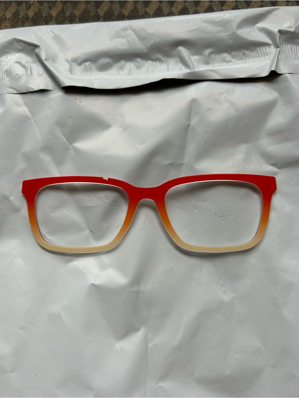 Pair Eyeware topper The Tangerine to Apricot Gradient for The Larkin frame